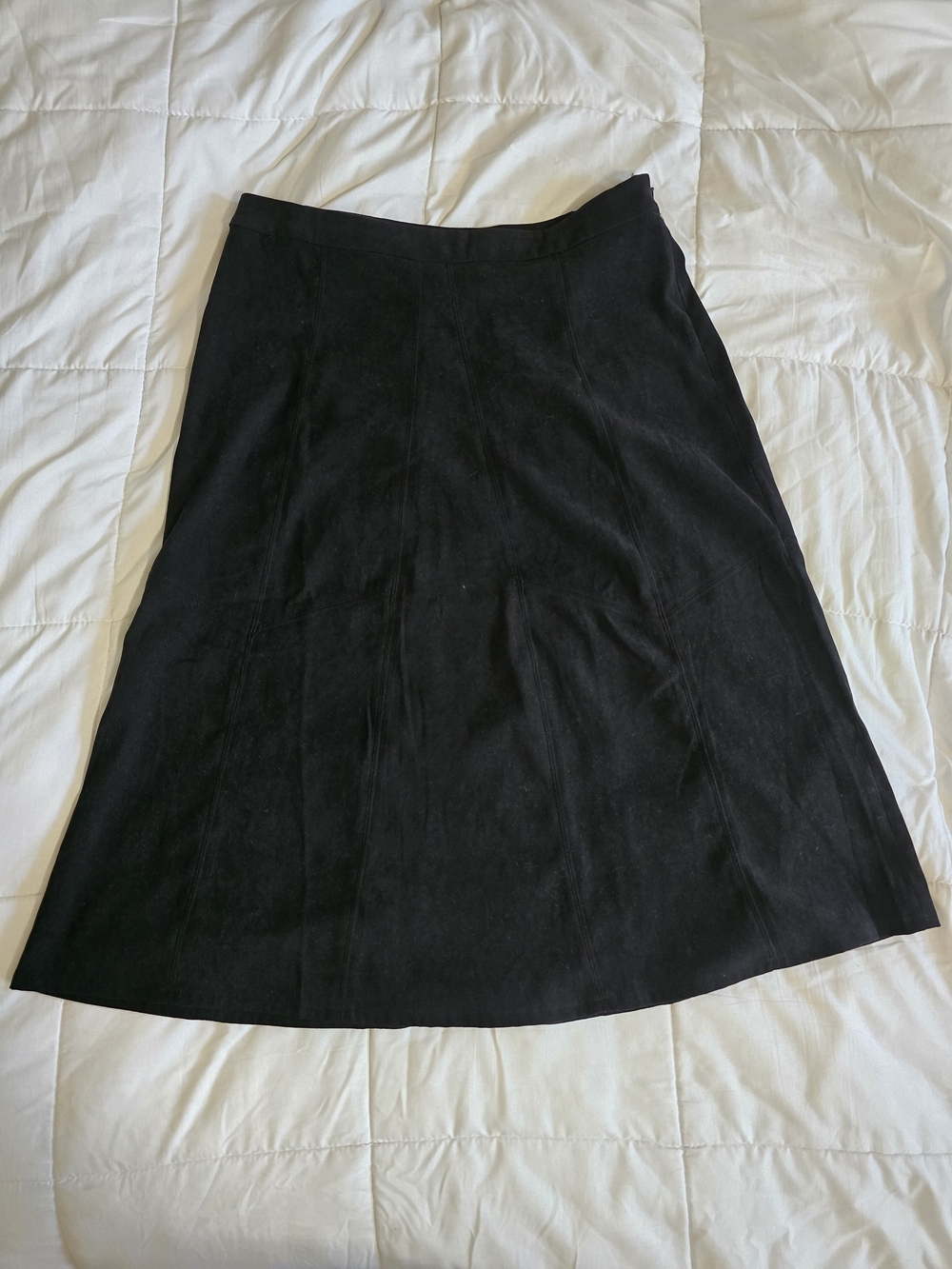 Christopher & Banks Black A-Line Skirt